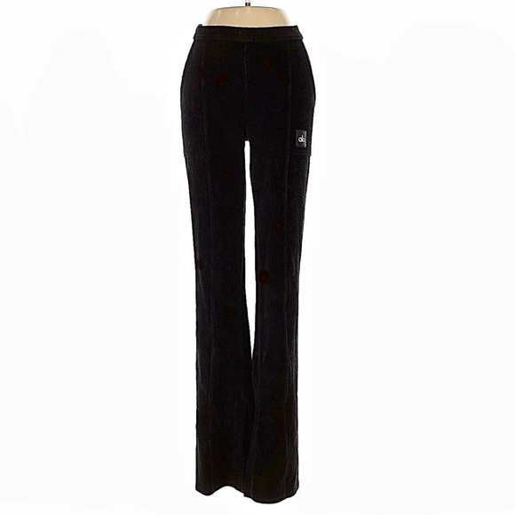 ALO Micro Corduroy Winter Break High Waist Flare Pants | XS - Picture 6 of 11